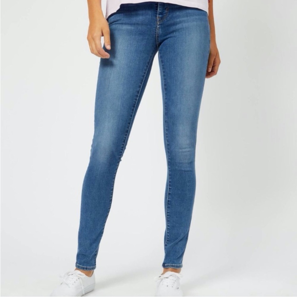 Levi's Premium 721 High Rise Skinny Mid Stretch Jeans Size 25